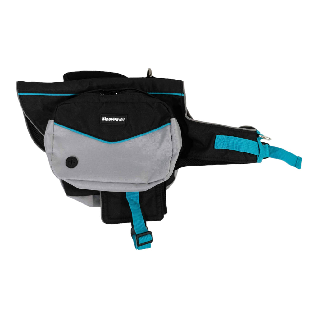 Adventure Backpack for Dogs in teal