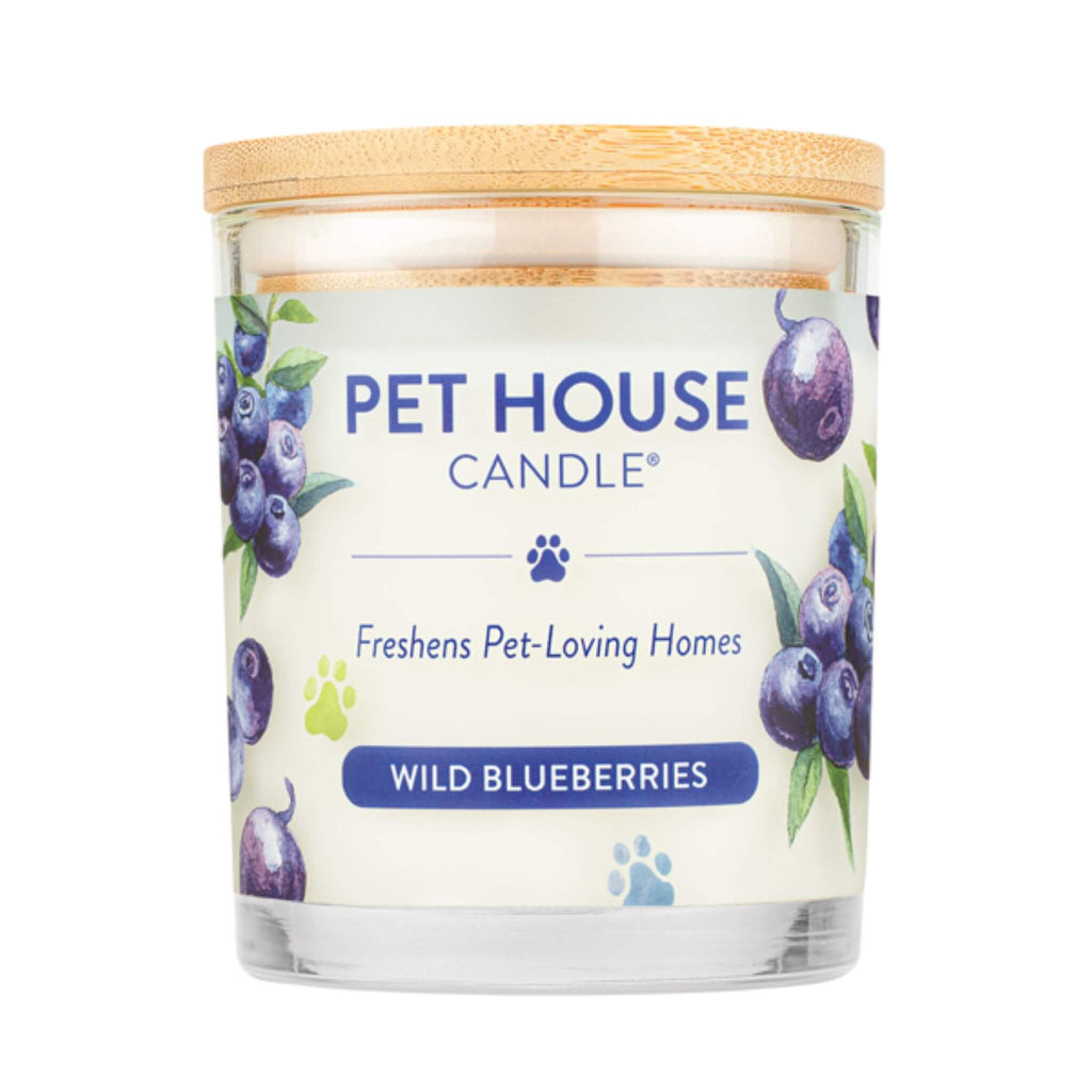 All Fur One Pet House Candle - Wild Blueberries