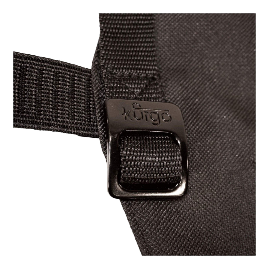 Backseat Barrier for Dogs - close-up of buckle