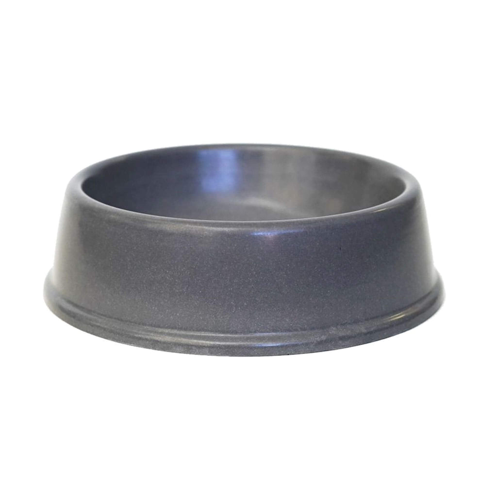 Bamboo Dog Bowl in Charcoal