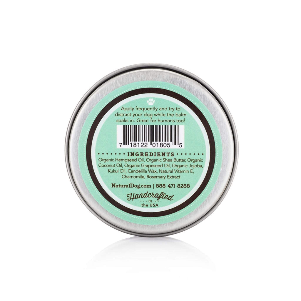 Dog Snout Soother Balm - underside of tin