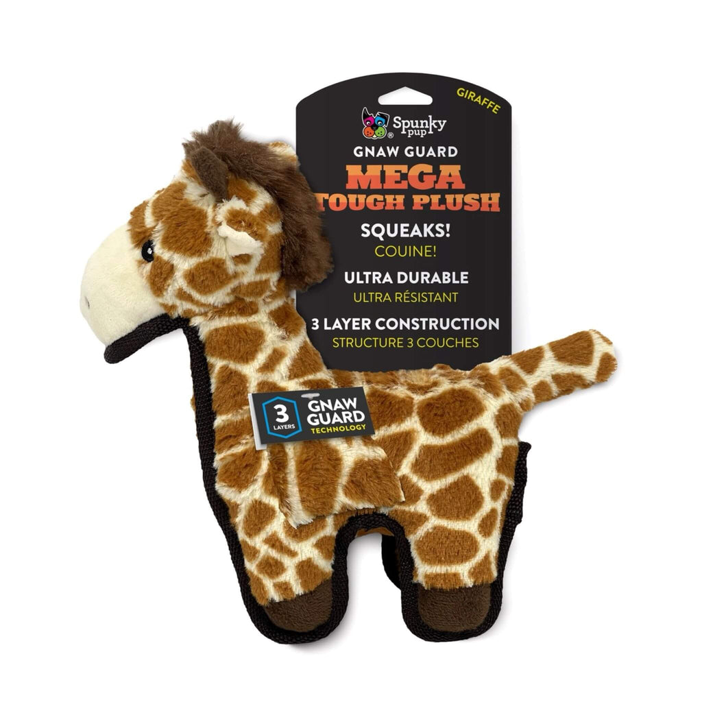 Giraffe Mega Tough Plush Dog Toy