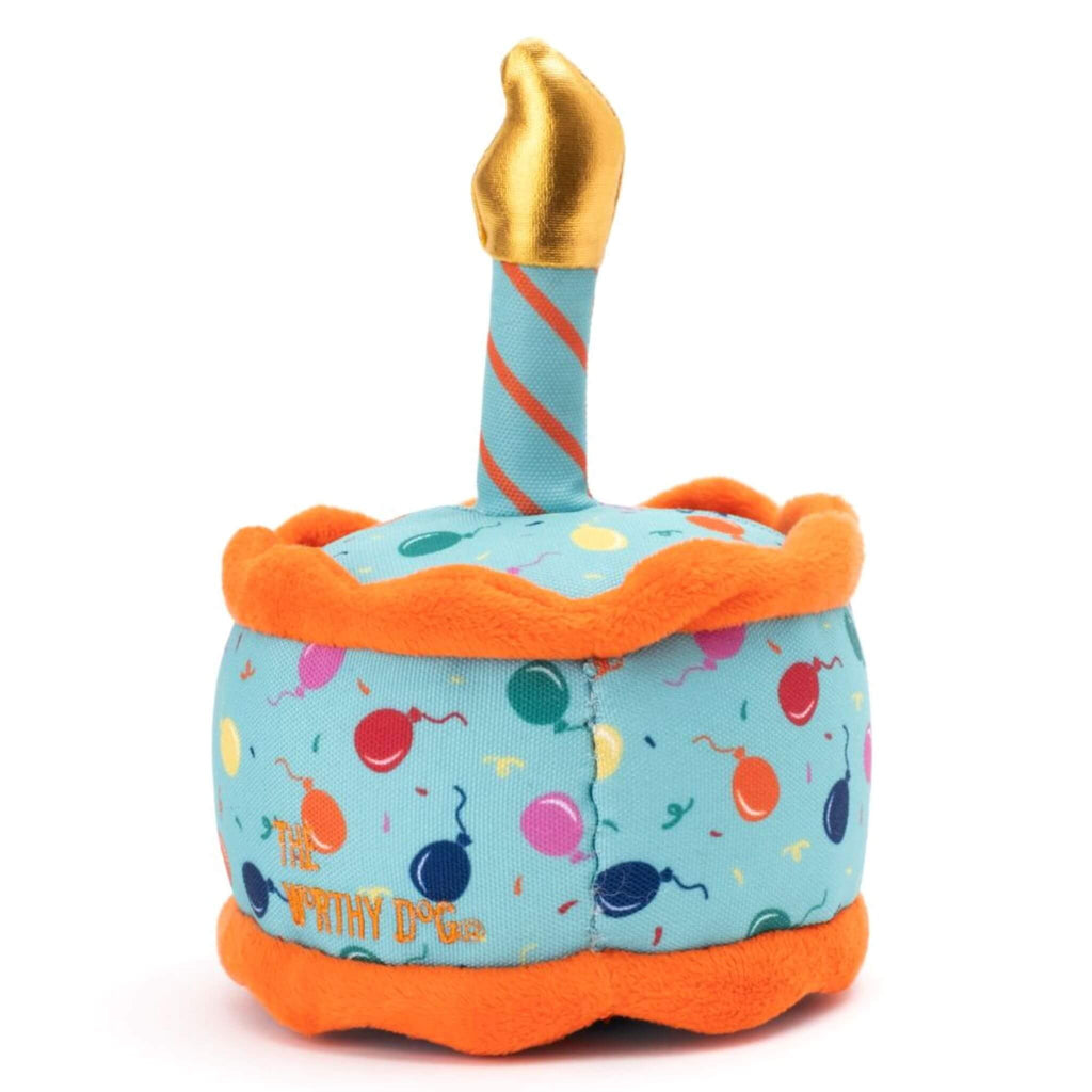 Gotcha Day Cake Tough Dog Toy by The Worthy Dog