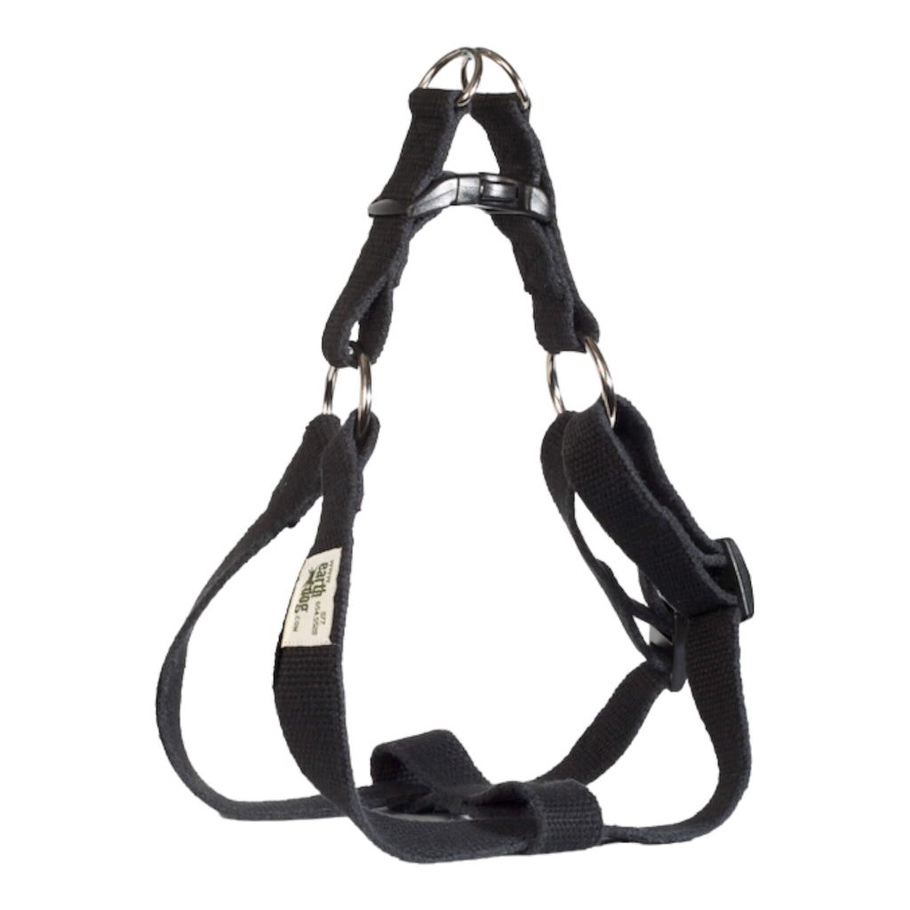 Hemp Step-In Dog Harness - Ash