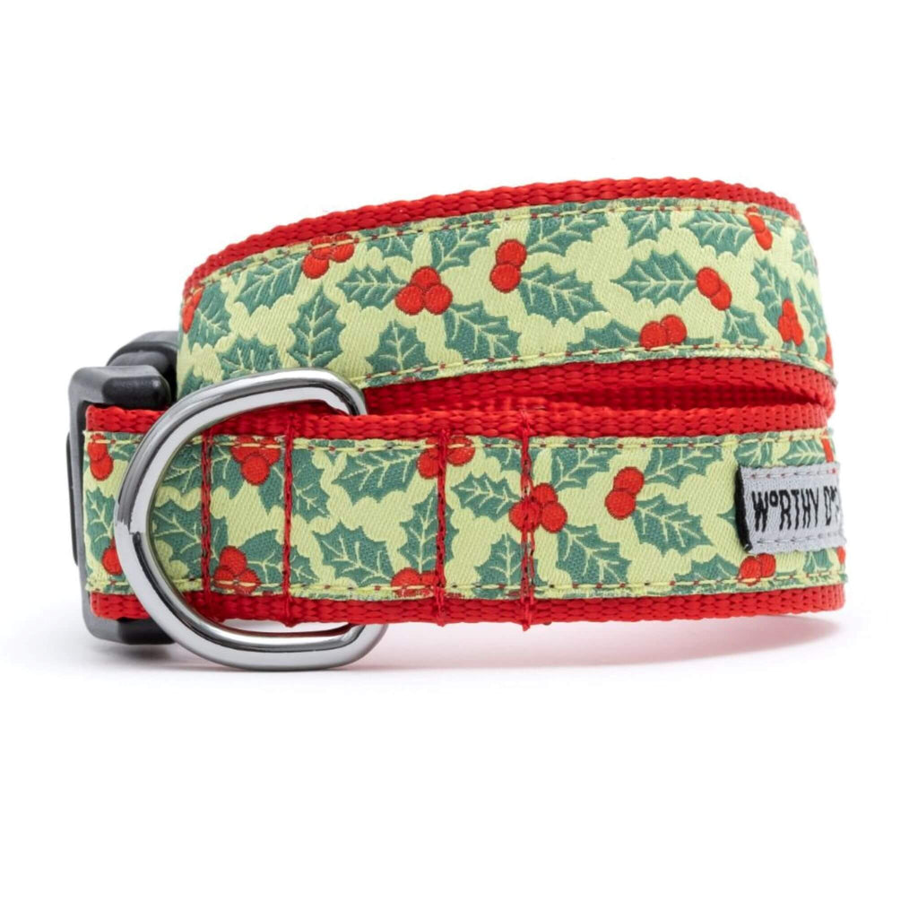 Holly Dog Collar