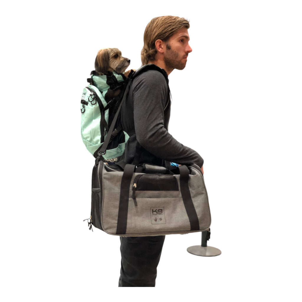 K9 Sport Sack makes flying with dogs simple