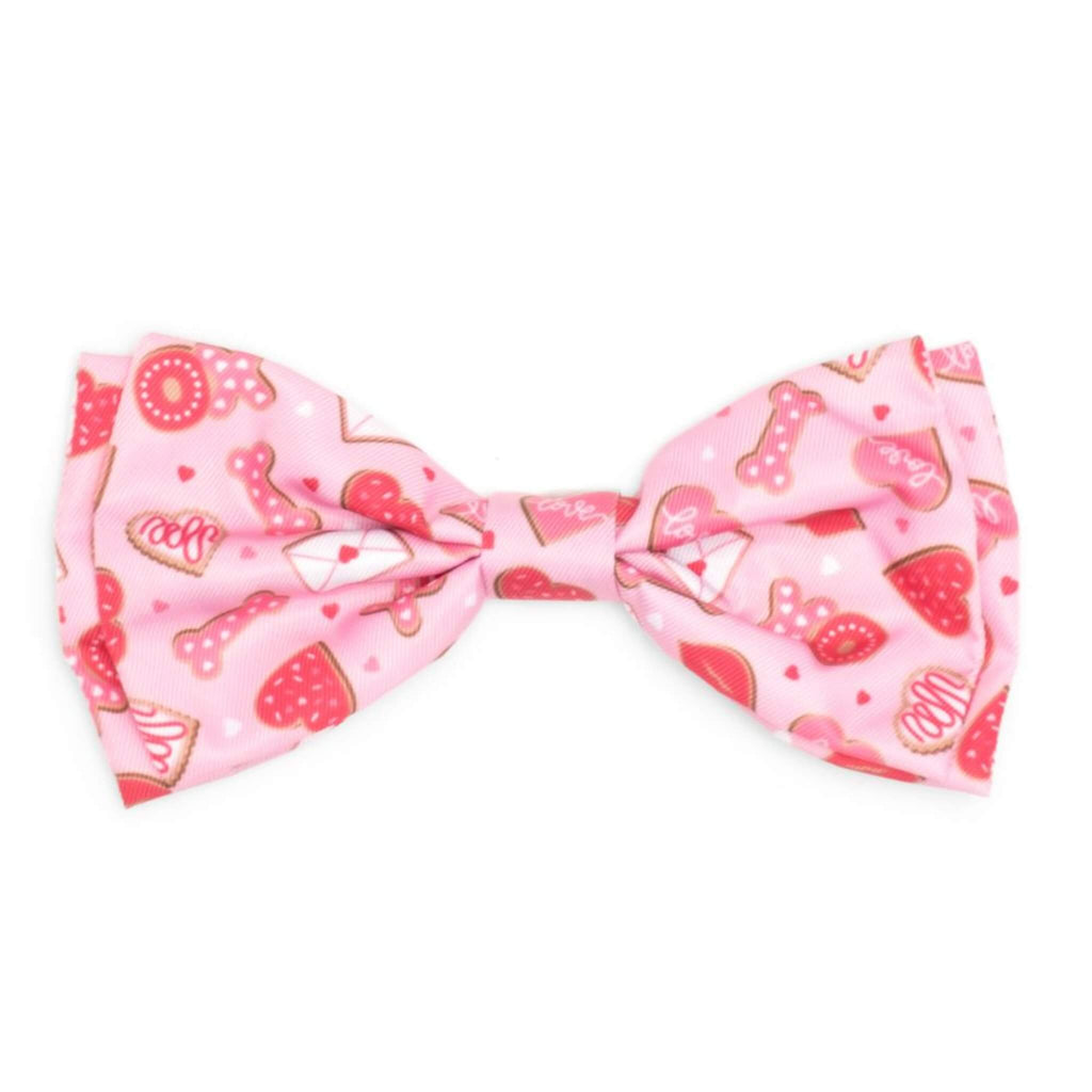 Love & Kisses Dog Bow Tie