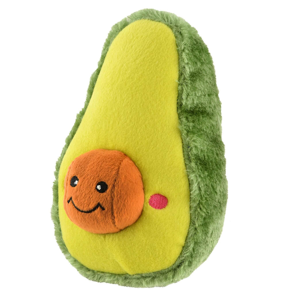 NomNomz Avocado Plush Dog Toy