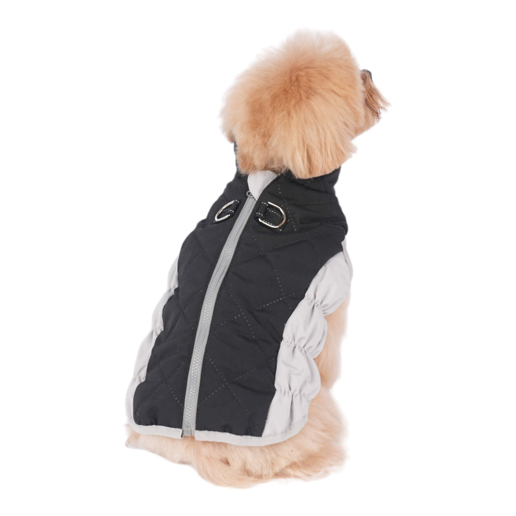 Northumberland Style Dog Coat - zippered closure