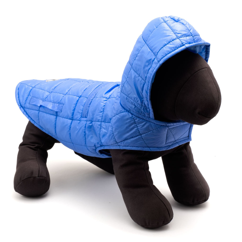 Packable Puffer Dog Jacket with attached hood