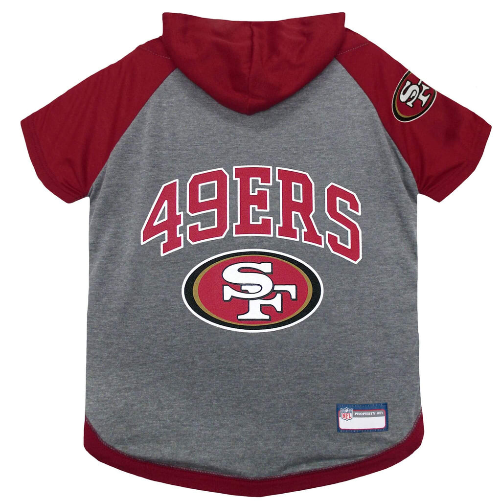 NFL San Francisco 49ers Hooded Dog T-Shirt