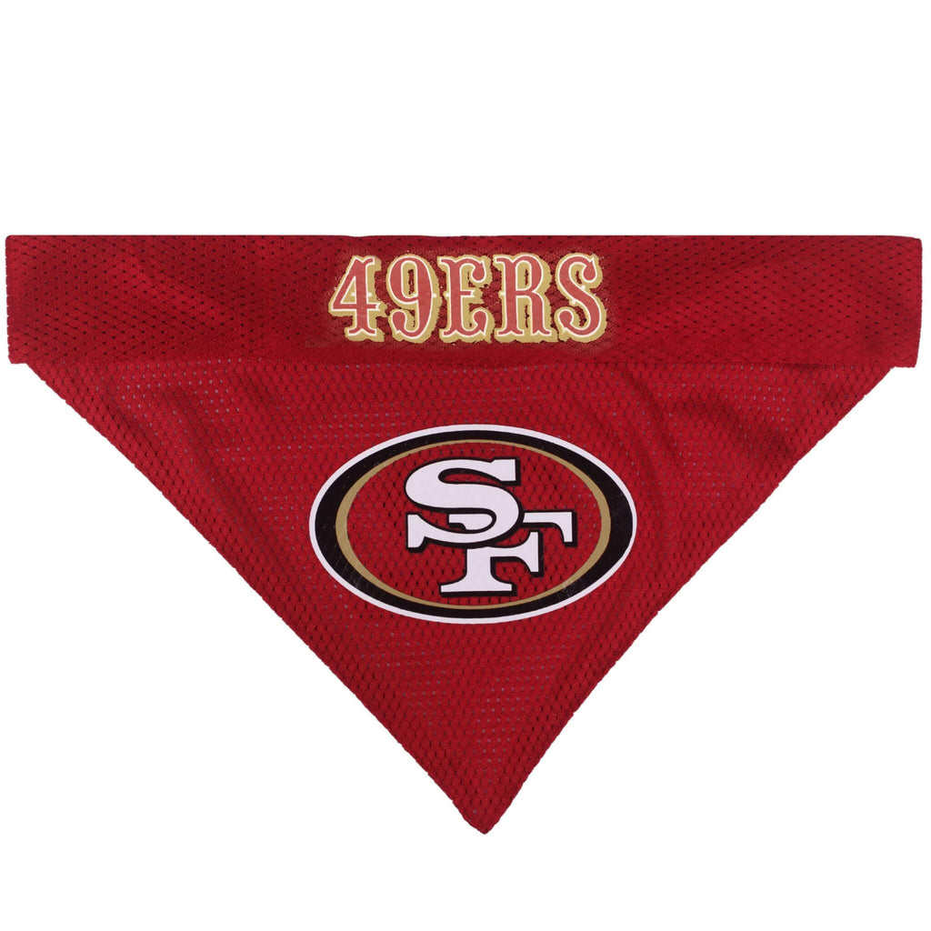 San Francisco 49ers Reversible Home and Away Dog Bandana