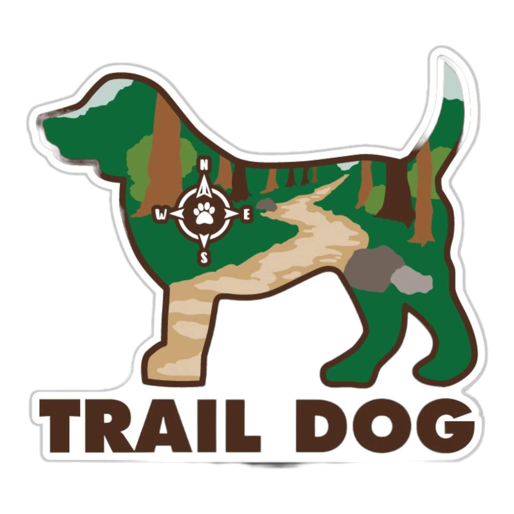 Trail Dog Sticker