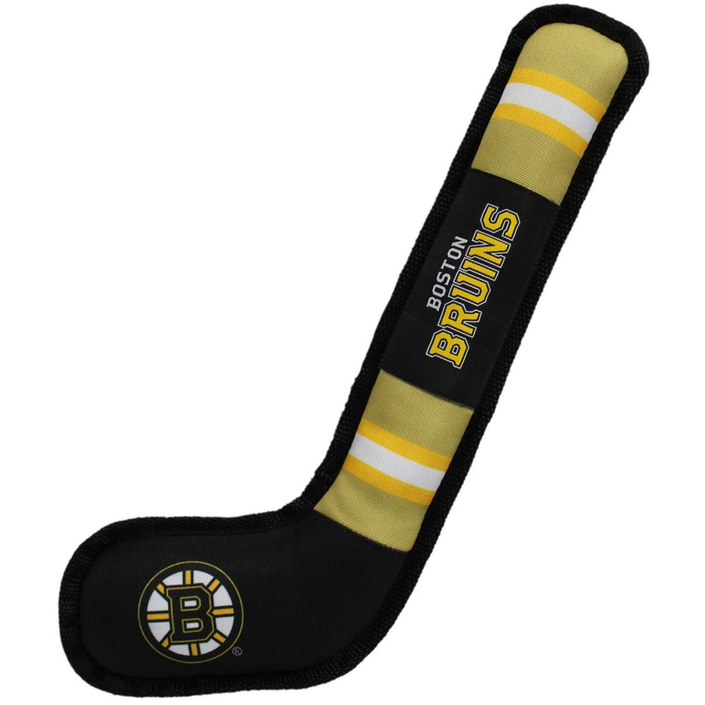 NHL Boston Bruins Hockey Stick Dog Toy