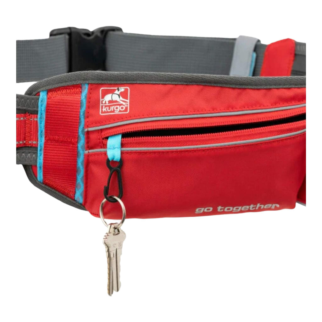 The On-Trail Running Belt has the perfect hiding spot for your keys