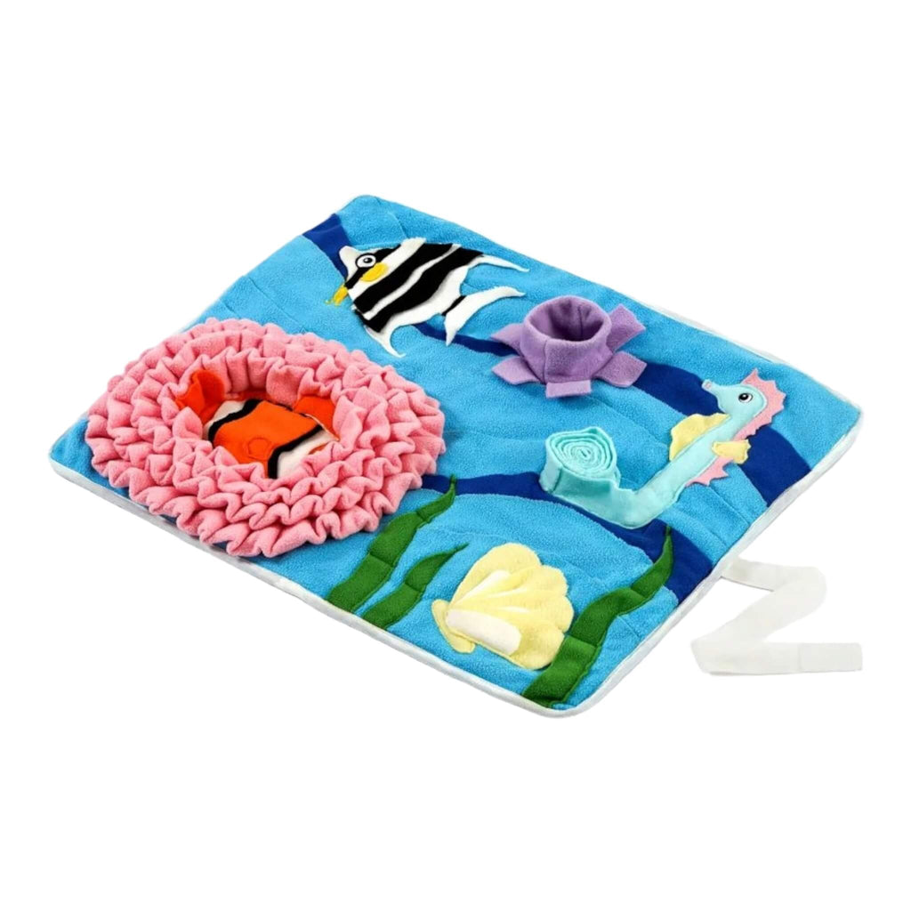 Under the Sea Snuffle Feeding Mat Features Exciting Sea Creatures